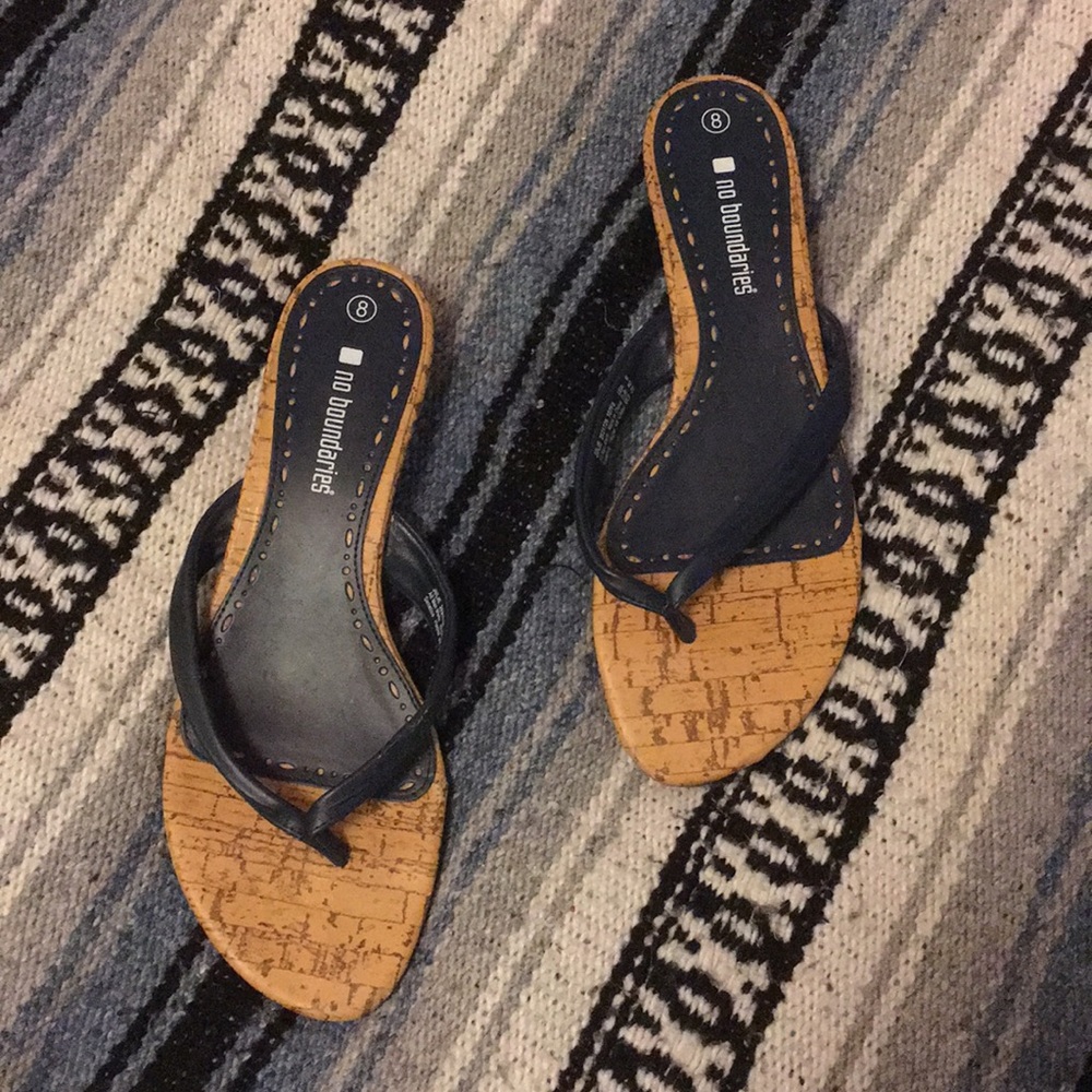 Healed flip flops